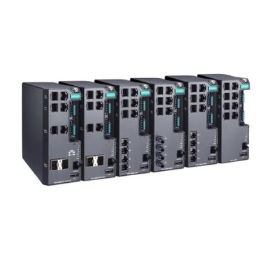 Moxa (EDS-4008-2GT-2GS-HV-T) valdomas Ethernet komutatorius, komplektacija: 4 10/100BaseT(X) prievadai, 2 10/100/1000BaseT(X) prievadai, 2 100/1000BaseSFP prievadai, vienas maitinimo šaltinis 110/220 VAC/VDC, Darbinė temperatūra: -40...75 °C Moxa (EDS-4008-2GT-2GS-HV-T) valdomas Ethernet komutatorius, komplektacija: 4 10/100BaseT(X) prievadai, 2 10/100/1000BaseT(X) prievadai, 2 100/1000BaseSFP prievadai, vienas maitinimo šaltinis 110/220 VAC/VDC, Darbinė temperatūra: -40...75 °C