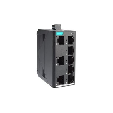 Moxa (EDS-G2008-ELP) nevaldomas visi prievadai Gigabit, Ethernet komutatorius, komplektacija: 8 10/100/1000 BaseT(X) prievadai, 12/24/48 maitinimo įėjimas, plastikinis korpusas, Darbinė temperatūra: -10...60 °C Moxa (EDS-G2008-ELP) nevaldomas visi prievadai Gigabit, Ethernet komutatorius, komplektacija: 8 10/100/1000 BaseT(X) prievadai, 12/24/48 maitinimo įėjimas, plastikinis korpusas, Darbinė temperatūra: -10...60 °C