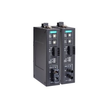 Moxa (ICF-1150-S-SC-T) pramoninis RS-232/422/485 į vienamodis šviesolaidis keitiklis, SC jungtis, Darbinė temperatūra: -40...85 °C Moxa (ICF-1150-S-SC-T) pramoninis RS-232/422/485 į vienamodis šviesolaidis keitiklis, SC jungtis, Darbinė temperatūra: -40...85 °C