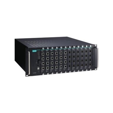 Moxa (ICS-G7848A-HV-HV) 3 lygmens visi prievadai Gigabit, modulinis valdomas Ethernet komutatorius sistema, komplektacija: 12 lizdai skirta 4 prievadų Gigabit Ethernet sąsaja moduliai, 2 galvaniškai atskirti maitinimo šaltiniai (85...264 VAC), skirta a be Moxa (ICS-G7848A-HV-HV) 3 lygmens visi prievadai Gigabit, modulinis valdomas Ethernet komutatorius sistema, komplektacija: 12 lizdai skirta 4 prievadų Gigabit Ethernet sąsaja moduliai, 2 galvaniškai atskirti maitinimo šaltiniai (85...264 VAC), skirta a be