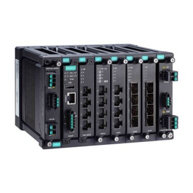 Moxa (MDS-G4020) 2 lygmens visi prievadai Gigabit, modulinis valdomas Ethernet komutatorius, komplektacija: 4 fiksuotas Gigabit Ethernet prievadai, 4 lizdai skirta pasirinktinai 4 prievadų GE/FE moduliai, 2 lizdai skirta galvaniškai atskirtas maitinimas m Moxa (MDS-G4020) 2 lygmens visi prievadai Gigabit, modulinis valdomas Ethernet komutatorius, komplektacija: 4 fiksuotas Gigabit Ethernet prievadai, 4 lizdai skirta pasirinktinai 4 prievadų GE/FE moduliai, 2 lizdai skirta galvaniškai atskirtas maitinimas m