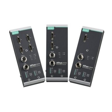 Moxa (NPort 5250AI-M12-CT) 2 prievadų RS-232/422/485 įrenginių serveris, 1 10/100BaseT(X) prievadas, komplektacija: M12 jungtis, M12 maitinimo įėjimas, Darbinė temperatūra: -25...55 °C, apsauginė elektronikos danga Moxa (NPort 5250AI-M12-CT) 2 prievadų RS-232/422/485 įrenginių serveris, 1 10/100BaseT(X) prievadas, komplektacija: M12 jungtis, M12 maitinimo įėjimas, Darbinė temperatūra: -25...55 °C, apsauginė elektronikos danga