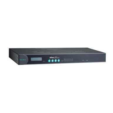 Moxa (NPort 5650-8) 8 prievadų RS-232/422/485 Montuojamas į spintą įrenginių serveris su RJ45 jungtys ir 100...240 VAC maitinimo įėjimas Moxa (NPort 5650-8) 8 prievadų RS-232/422/485 Montuojamas į spintą įrenginių serveris su RJ45 jungtys ir 100...240 VAC maitinimo įėjimas