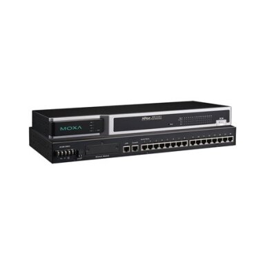 Moxa (NPort 6650-16-HV-T) 16 prievadų RS-232/422/485 į Ethernet saugus terminalų serveris, 88...300 VDC maitinimo įėjimas, Darbinė temperatūra: -40...85 °C Moxa (NPort 6650-16-HV-T) 16 prievadų RS-232/422/485 į Ethernet saugus terminalų serveris, 88...300 VDC maitinimo įėjimas, Darbinė temperatūra: -40...85 °C