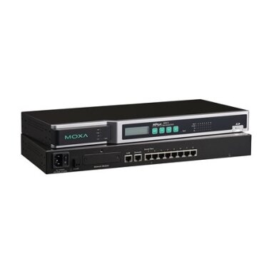 Moxa (NPort 6650-8-48V) 8 prievadų RS-232/422/485 į Ethernet saugus terminalų serveris, ±48 VDC įėjimas Moxa (NPort 6650-8-48V) 8 prievadų RS-232/422/485 į Ethernet saugus terminalų serveris, ±48 VDC įėjimas