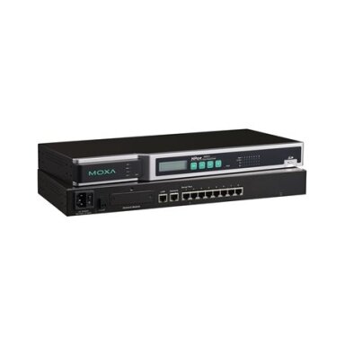 Moxa (NPort 6650-8) 8 prievadų RS-232/422/485 į Ethernet saugus terminalų serveris, 100...240 VAC įėjimas Moxa (NPort 6650-8) 8 prievadų RS-232/422/485 į Ethernet saugus terminalų serveris, 100...240 VAC įėjimas