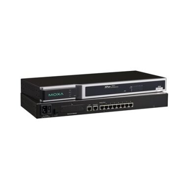 Moxa (NPort 6650-8-T) 8 prievadų RS-232/422/485 į Ethernet saugus terminalų serveris, Darbinė temperatūra: -40...75 °C, 100...240 VAC įėjimas Moxa (NPort 6650-8-T) 8 prievadų RS-232/422/485 į Ethernet saugus terminalų serveris, Darbinė temperatūra: -40...75 °C, 100...240 VAC įėjimas