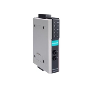 Moxa (NPort IA-5150-M-ST) 1 prievadų RS-232/422/485 įrenginių serveris, komplektacija: 1 100BaseF(X) daugiamodis šviesolaidis prievadas (ST jungtys), Darbinė temperatūra: 0...55 °C Moxa (NPort IA-5150-M-ST) 1 prievadų RS-232/422/485 įrenginių serveris, komplektacija: 1 100BaseF(X) daugiamodis šviesolaidis prievadas (ST jungtys), Darbinė temperatūra: 0...55 °C