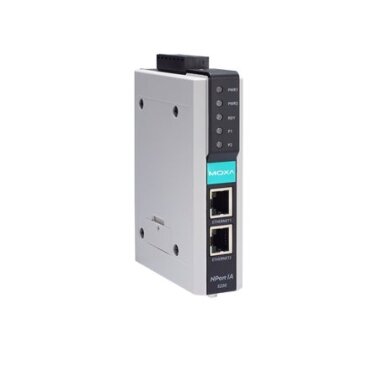 Moxa (NPort IA-5250I-T) 2 prievadų RS-232/422/485 įrenginių serveris, komplektacija: 2 100BaseT(X) prievadai (RJ45 jungtys, vienas IP), 2 KV optinis galvaninis atskyrimas, Darbinė temperatūra: -40...75 °C Moxa (NPort IA-5250I-T) 2 prievadų RS-232/422/485 įrenginių serveris, komplektacija: 2 100BaseT(X) prievadai (RJ45 jungtys, vienas IP), 2 KV optinis galvaninis atskyrimas, Darbinė temperatūra: -40...75 °C