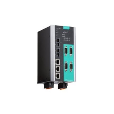 Moxa (NPort S9450I-2M-SC-WV-T) 4 prievadų RS-232/422/485 atsparus aplinkai įrenginių serveris, 3 10/100BaseT(X) prievadai, 2 100M daugiamodis šviesolaidis prievadai su SC jungtys, 24/48 VDC, Darbinė temperatūra: -40...85 °C Moxa (NPort S9450I-2M-SC-WV-T) 4 prievadų RS-232/422/485 atsparus aplinkai įrenginių serveris, 3 10/100BaseT(X) prievadai, 2 100M daugiamodis šviesolaidis prievadai su SC jungtys, 24/48 VDC, Darbinė temperatūra: -40...85 °C