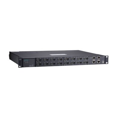 Moxa (NPort S9650I-16F-2HV-E-T) 16 prievadų RS-232/422/485 atsparus aplinkai įrenginių serveris su daugiamodis ST jungtys on nuosekliojo ryšio prievadai, 2 10/100BaseT(X) prievadai su IEEE 1588v2 Palaikymas, 88...300 VDC arba 85...264 VAC, Darbinė tempera Moxa (NPort S9650I-16F-2HV-E-T) 16 prievadų RS-232/422/485 atsparus aplinkai įrenginių serveris su daugiamodis ST jungtys on nuosekliojo ryšio prievadai, 2 10/100BaseT(X) prievadai su IEEE 1588v2 Palaikymas, 88...300 VDC arba 85...264 VAC, Darbinė tempera