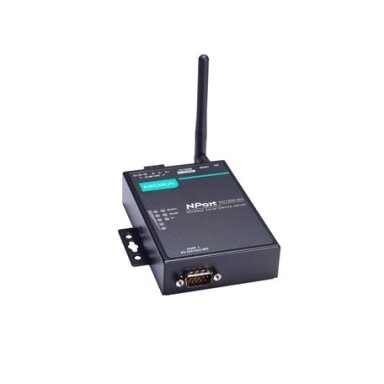 Moxa (NPort W2150A-W4-US) 1 prievadų RS-232/422/485 belaidis įrenginių serveris, komplektacija: 802.11a/b/g/n WLAN US dažnių juosta, US kištukas, 12...48 VDC, Darbinė temperatūra: 0...55 °C Moxa (NPort W2150A-W4-US) 1 prievadų RS-232/422/485 belaidis įrenginių serveris, komplektacija: 802.11a/b/g/n WLAN US dažnių juosta, US kištukas, 12...48 VDC, Darbinė temperatūra: 0...55 °C