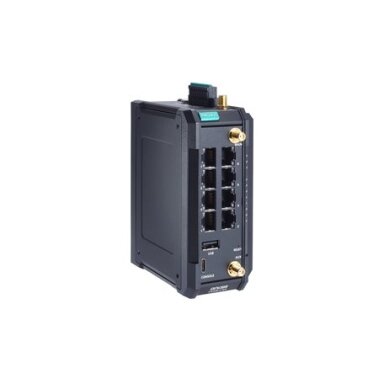 Moxa (OnCell G4308-LTE4-GL-T) pramoninis LTE Cat. 4 mobiliojo ryšio saugus maršrutizatorius, pasaulinis dažnių juosta Palaikymas, 8 10/100/1000BaseT(X) RJ45 prievadai, Darbinė temperatūra: -30...70 °C Moxa (OnCell G4308-LTE4-GL-T) pramoninis LTE Cat. 4 mobiliojo ryšio saugus maršrutizatorius, pasaulinis dažnių juosta Palaikymas, 8 10/100/1000BaseT(X) RJ45 prievadai, Darbinė temperatūra: -30...70 °C