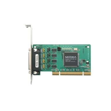 Moxa (POS-104UL-T) 4 prievadų RS-232 Žemo profilio universali PCI plokštė su nuosekliojo ryšio prievadas maitinimas, Darbinė temperatūra: -40...85 °C Moxa (POS-104UL-T) 4 prievadų RS-232 Žemo profilio universali PCI plokštė su nuosekliojo ryšio prievadas maitinimas, Darbinė temperatūra: -40...85 °C