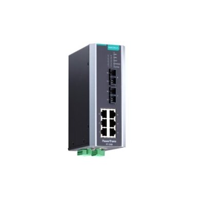 Moxa (PT-508-MM-SC-24) IEC 61850-3 valdomas DIN bėgelio Ethernet komutatorius,, komplektacija: 6 10/100BaseT(X) prievadai, ir 2 100BaseFX daugiamodis prievadai su SC jungtys, 1 galvaniškai atskirtas maitinimo šaltinis (24 VDC), Darbinė temperatūra: -40... Moxa (PT-508-MM-SC-24) IEC 61850-3 valdomas DIN bėgelio Ethernet komutatorius,, komplektacija: 6 10/100BaseT(X) prievadai, ir 2 100BaseFX daugiamodis prievadai su SC jungtys, 1 galvaniškai atskirtas maitinimo šaltinis (24 VDC), Darbinė temperatūra: -40...