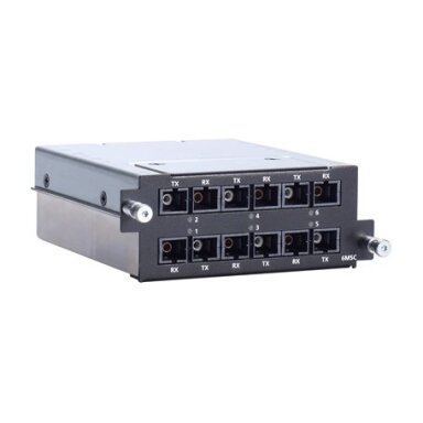 Moxa (RM-G4000-6MSC) Fast Ethernet modulis, komplektacija: 6 daugiamodis 100BaseFX prievadai su SC jungtys Moxa (RM-G4000-6MSC) Fast Ethernet modulis, komplektacija: 6 daugiamodis 100BaseFX prievadai su SC jungtys