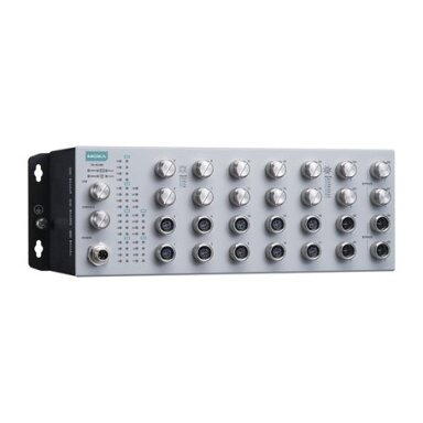 Moxa (TN-4528B-20P-4GP-4GBP-CT-T) EN 50155 28 prievadų L2 komutatorius įskaitant 20 FE PoE prievadai, 4 Gigabit prievadai su apėjimo funkcija relė, 4 Gigabit PoE prievadai, 150 W PoE galios biudžetas, 24...110 VDC maitinimo įėjimas, Darbinė temperatūra: - Moxa (TN-4528B-20P-4GP-4GBP-CT-T) EN 50155 28 prievadų L2 komutatorius įskaitant 20 FE PoE prievadai, 4 Gigabit prievadai su apėjimo funkcija relė, 4 Gigabit PoE prievadai, 150 W PoE galios biudžetas, 24...110 VDC maitinimo įėjimas, Darbinė temperatūra: -