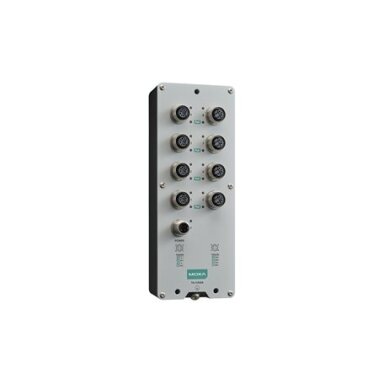 Moxa (TN-5308A-8PoE-WV-CT-T) EN 50155 nevaldomas Ethernet komutatorius, komplektacija: 8 10/100BaseT(X) PoE prievadai, M12 jungtis, vienas maitinimo įėjimas, 24...110 VDC, Darbinė temperatūra: -40...70 °C, apsauginė elektronikos danga Moxa (TN-5308A-8PoE-WV-CT-T) EN 50155 nevaldomas Ethernet komutatorius, komplektacija: 8 10/100BaseT(X) PoE prievadai, M12 jungtis, vienas maitinimo įėjimas, 24...110 VDC, Darbinė temperatūra: -40...70 °C, apsauginė elektronikos danga