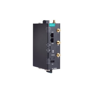 Moxa (UC-3420A-T-LTE) Arm® Cortex®-A53 keturių branduolių 64-bitų 1.4 GHz pramoninis kompiuteris, komplektacija: 2 Ethernet prievadai, 2 RS-232/422/485 nuosekliojo ryšio prievadai, 1 USB 2.0 prievadas, built-viduje LTE Cat. 4 modulis, 9...48 VDC, TPM v2.0 Moxa (UC-3420A-T-LTE) Arm® Cortex®-A53 keturių branduolių 64-bitų 1.4 GHz pramoninis kompiuteris, komplektacija: 2 Ethernet prievadai, 2 RS-232/422/485 nuosekliojo ryšio prievadai, 1 USB 2.0 prievadas, built-viduje LTE Cat. 4 modulis, 9...48 VDC, TPM v2.0