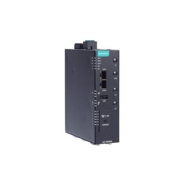 Moxa (UC-4414A-I-T) Arm Cortex-A53 keturių branduolių 1.6 GHz pramoninis kompiuteris, komplektacija: 2 Ethernet prievadai, 4 nuosekliojo ryšio prievadai (2, komplektacija: 2-kV galvaninis atskyrimas), 2 CAN prievadai, 4 skaitmeniniai įėjimai (DI), 4 skait Moxa (UC-4414A-I-T) Arm Cortex-A53 keturių branduolių 1.6 GHz pramoninis kompiuteris, komplektacija: 2 Ethernet prievadai, 4 nuosekliojo ryšio prievadai (2, komplektacija: 2-kV galvaninis atskyrimas), 2 CAN prievadai, 4 skaitmeniniai įėjimai (DI), 4 skait