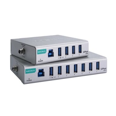 Moxa (UPort 207A) 7 prievadų bendrosios paskirties USB 3.2 šakotuvai