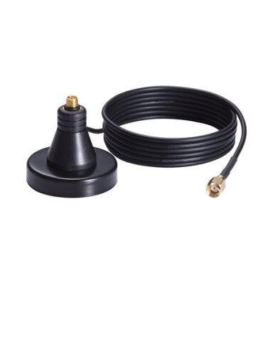 Moxa (A-CRF-RFRM-R4-150) Wireless antenna cable with RP-SMA (female) to RP-SMA (male) connectors, magnetic base, RG-174 type, 1.5 m