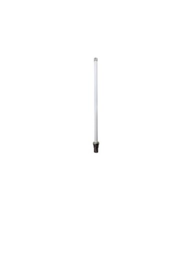 Moxa (ANT-WDB-ONF-0709) 7 dBi at 2.4 GHz or 9 dBi at 5 GHz, N-type (female), dual-band, omnidirectional antenna