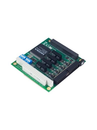 Moxa (CB-134I) PC/104-Plus bus, 4-port RS-422/485 module with 2 kV optical isolation, 0 to 55°C operating temperature