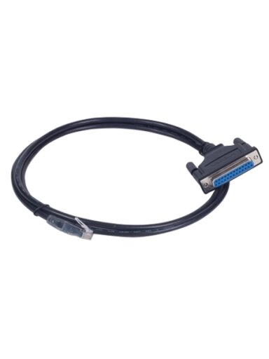 Moxa (CBL-RJ45SF25-150) 8-pin RJ45 to DB25 female serial cable with shielding, 1.5m