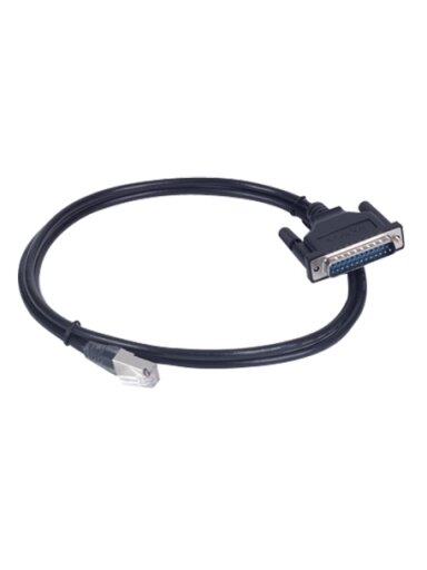 Moxa (CBL-RJ45SM25-150) 8-pin RJ45 to DB25 male serial cable with shielding, 1.5m