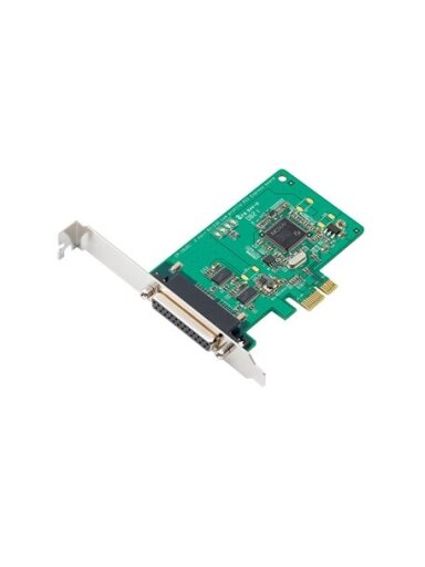 Moxa (CP-102EL-DB9M) 2-port RS-232 low-profile PCI Express x1 serial board (includes DB9 male cable)