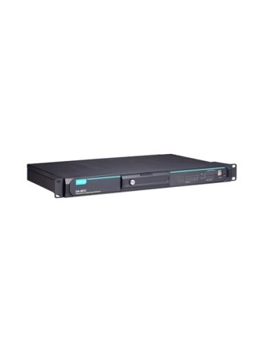 Moxa (DA-681C-KL1-H-T) Intel® 7th Gen Celeron® 3965U processor, 2 HDMI ports, 2 PS/2 ports, 6 Gigabit Ethernet ports, 2 RS-232/422/485 serial ports, 10 RS-485 serial ports, 6 DIs, 2 DOs, 1 mSATA slot, 1 SSD slot, single power, -40 to 70°C operating temper