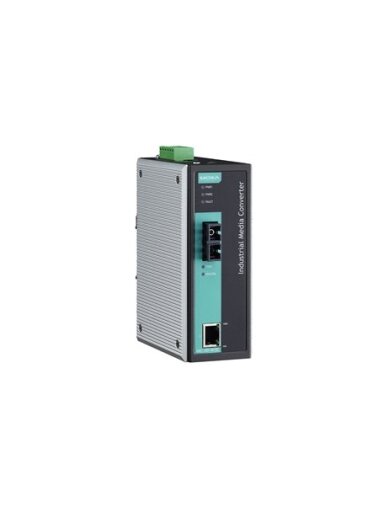 Moxa (IMC-101-M-SC-IEX) Industrial 10/100BaseT(X) to 100BaseFX media converter, multi-mode, SC connector, IECEx, 0 to 60°C operating temperature