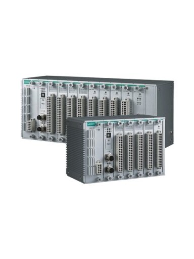 Moxa (ioPAC 8600-CPU30-M12-IEC-T) Rugged controller, 1 GHz CPU, 2-port M12 Ethernet, IEC 61131-3, -40 to 75°C operating temperature