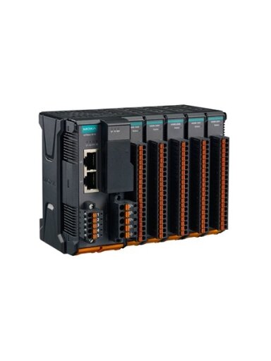 Moxa (ioThinx 4510-T) Advanced I/O, Ethernet network adapter, 3-in-1 serial port(s), -40 to 75°C operating temperature