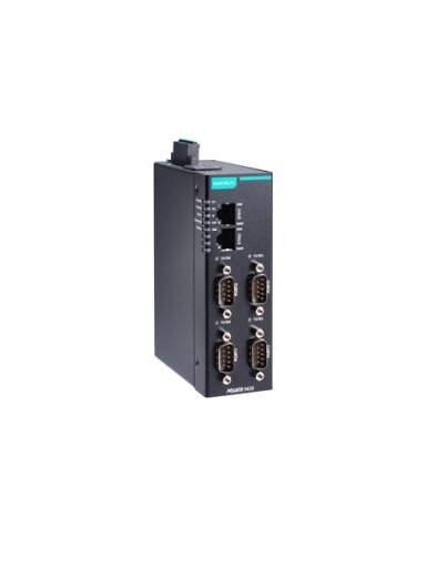 Moxa (MGate 5435-T) 4-port Modbus RTU/ASCII/TCP-to-EtherNet/IP gateways, -40 to 75°C operating temperature