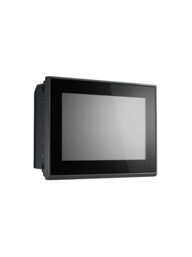 Moxa (MPC-2070-E2-LB-T-W7E) 7-inch panel computer, Intel Atom® E3826 1.46 GHz processor, 350-nit LCD with multi-touch, 10 to 36 VDC, IP66 in front, -40 to 70°C operating temperature, 4 GB RAM, 1 CFast socket with 32 GB card preinstalled, W7E OS