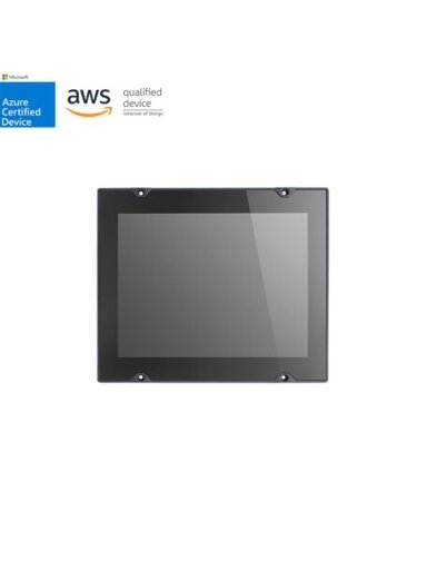 Moxa (MPC-2101-E4-LB-CT-T-LX) 10-inch panel computer with Intel Atom® E3845 1.91 GHz processor, 4 GB RAM, 1 CFast socket with 16 GB card preinstalled, 500-nit LCD with multi-touch, Linux preinstalled, 24 to 110 VDC, IP66, EN 50155, -40 to 70°C operating t