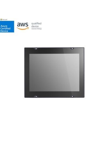 Moxa (MPC-2121-E4-CT-T-LX) 12-inch panel computer with Intel Atom® E3845 1.91 GHz processor, 4 GB RAM, 1 CFast socket with 16 GB card preinstalled, 1000-nit LCD with multi-touch, Linux preinstalled, 24 to 110 VDC, IP66, EN 50155, -40 to 70°C operating tem