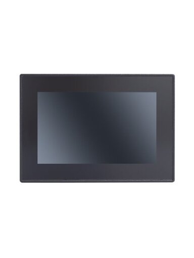 Moxa (MPC-3070W-E4-LB-T) 7-inch panel computer with Intel Atom® x6425E quad-core 2.0 GHz processor, 8 GB RAM, 400-nit multi-touch PCAP LCD, 2 LAN, 2 serial, 2 USB 3.0, 12/24 VDC power input, IP66 front panel, -30 to 60°C operating temperature