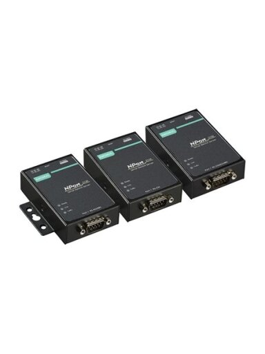Moxa (NPort 5110 w/o adapter) 1-port RS-232 device server without adapter, 0 to 55°C operating temperature