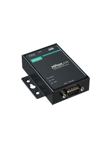 Moxa (NPort 5110A) 1-port RS-232 device server, 0 to 60°C operating temperature