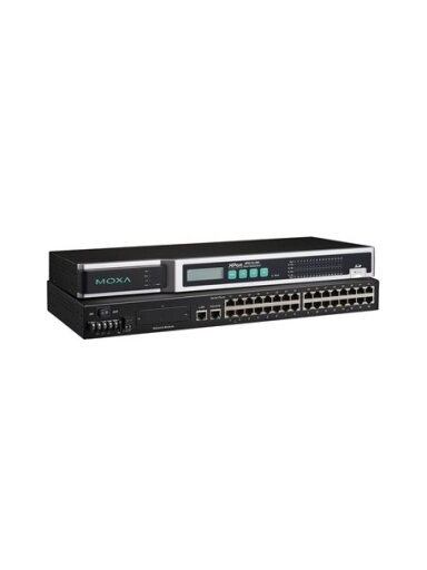 Moxa (NPort 6650-32-48V) 32-port RS-232/422/485 to Ethernet secure terminal server, ±48 VDC input