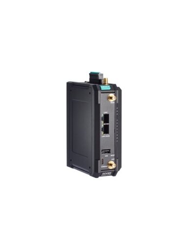 Moxa (OnCell G4302-LTE4-EU) Industrial LTE Cat. 4 cellular secure router, B1/B3/B7/B8/B20/B28, 2 10/100/1000BaseT(X) RJ45 ports, -10 to 55°C operating temperature