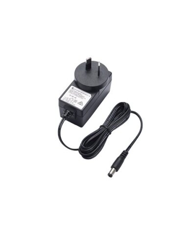 Moxa (PWR-12050-AU-S2) Unlocking barrel plug, 12 VDC, 0.5 A, 100 to 240 VAC, AU plug, 0 to 40°C operating temperature