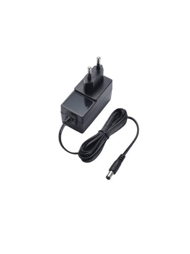 Moxa (PWR-12050-KR-S2) Unlocking barrel plug, 12 VDC, 0.5 A, 100 to 240 VAC, KR plug, 0 to 40°C operating temperature