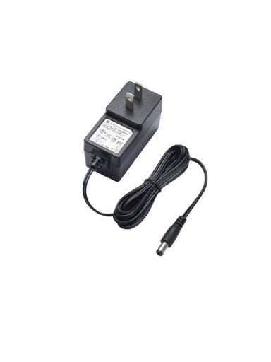 Moxa (PWR-12050-USJP-S2) Unlocking barrel plug, 12 VDC, 0.5 A, 100 to 240 VAC, US/JP plug, 0 to 40°C operating temperature