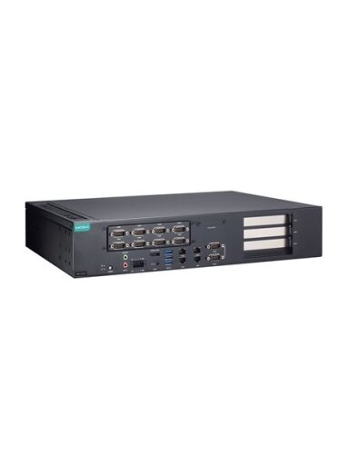 Moxa (RKP-C220-C3-8C-T) Rackmount 2U computer with Intel® Core™ i3-13100TE processor, 4 LAN ports, 10 serial ports, 4 DIs, 4 DOs, 3 USB 3.0 ports, 1 HDMI port, 1 DisplayPort, 2 SSD slots, 1 M.2 M Key 2280 slot, 2 M.2 M Key 2242 slots, 100 to 240 VAC power Moxa (RKP-C220-C3-8C-T) Rackmount 2U computer with Intel® Core™ i3-13100TE processor, 4 LAN ports, 10 serial ports, 4 DIs, 4 DOs, 3 USB 3.0 ports, 1 HDMI port, 1 DisplayPort, 2 SSD slots, 1 M.2 M Key 2280 slot, 2 M.2 M Key 2242 slots, 100 to 240 VAC power