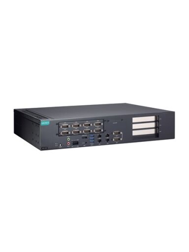 Moxa (RKP-C220-C5-2CB6C-T) Rackmount 2U computer with Intel® Core™ i5-13500TE processor, 4 LAN ports, 8 serial ports, 4 DIs, 4 DOs, 2 CAN ports, 3 USB 3.0 ports, 1 HDMI port, 1 DisplayPort, 2 SSD slots, 1 M.2 M Key 2280 slot, 2 M.2 M Key 2242 slots, 100 t Moxa (RKP-C220-C5-2CB6C-T) Rackmount 2U computer with Intel® Core™ i5-13500TE processor, 4 LAN ports, 8 serial ports, 4 DIs, 4 DOs, 2 CAN ports, 3 USB 3.0 ports, 1 HDMI port, 1 DisplayPort, 2 SSD slots, 1 M.2 M Key 2280 slot, 2 M.2 M Key 2242 slots, 100 t