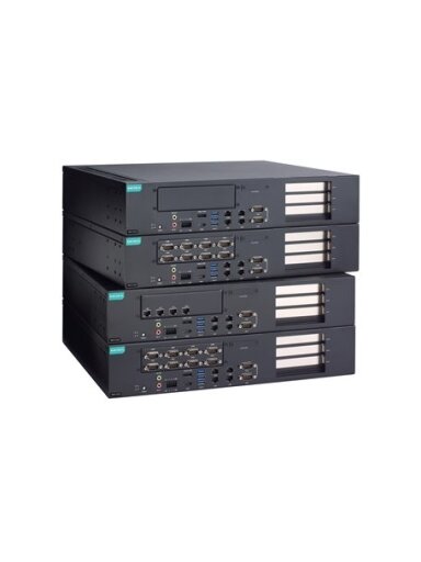 Moxa (RKP-C220-C7-T) Rackmount 2U computer with Intel® Core™ i7-13700TE processor, 4 LAN ports, 2 serial ports, 4 DIs, 4 DOs, 3 USB 3.0 ports, 1 HDMI port, 1 DisplayPort, 2 SSD slots, 1 M.2 M Key 2280 slot, 2 M.2 M Key 2242 slots, 12/24 VDC power input, - Moxa (RKP-C220-C7-T) Rackmount 2U computer with Intel® Core™ i7-13700TE processor, 4 LAN ports, 2 serial ports, 4 DIs, 4 DOs, 3 USB 3.0 ports, 1 HDMI port, 1 DisplayPort, 2 SSD slots, 1 M.2 M Key 2280 slot, 2 M.2 M Key 2242 slots, 12/24 VDC power input, -
